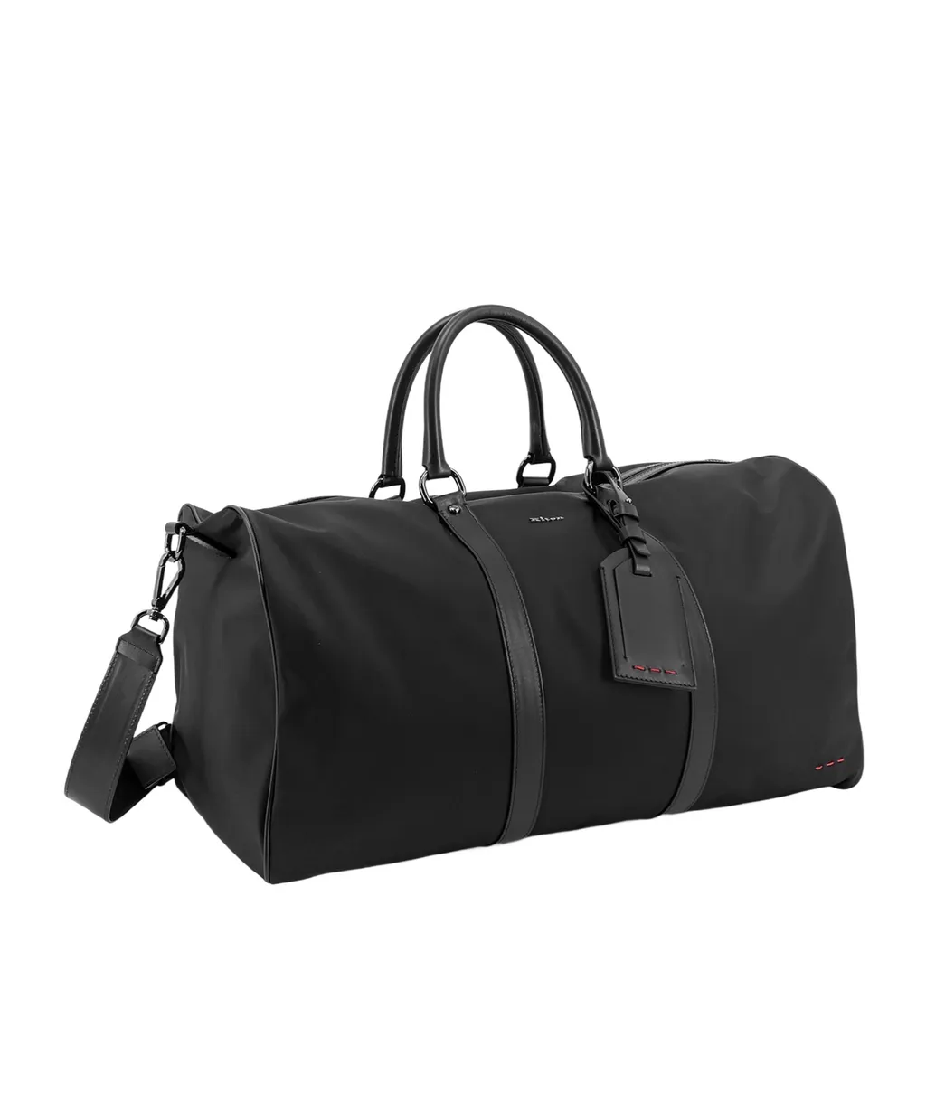 Kiton Logo Lettering Double Handle Travel Bag
