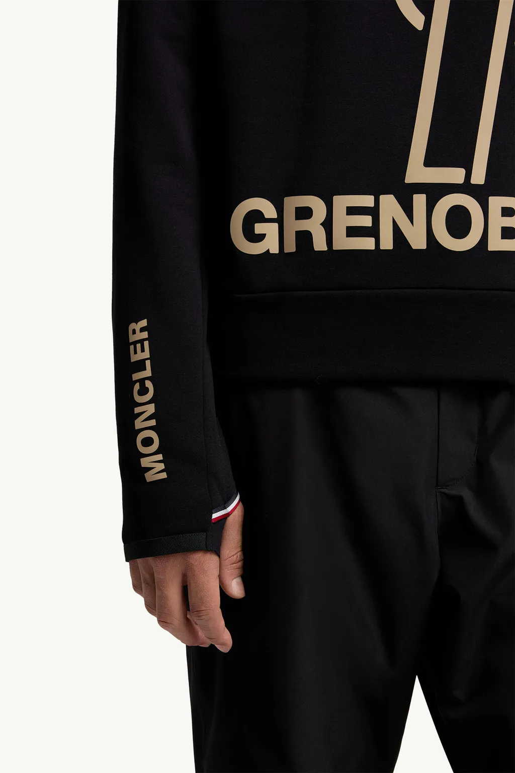 Moncler Grenoble Logo-Printed Polartec Hoodie