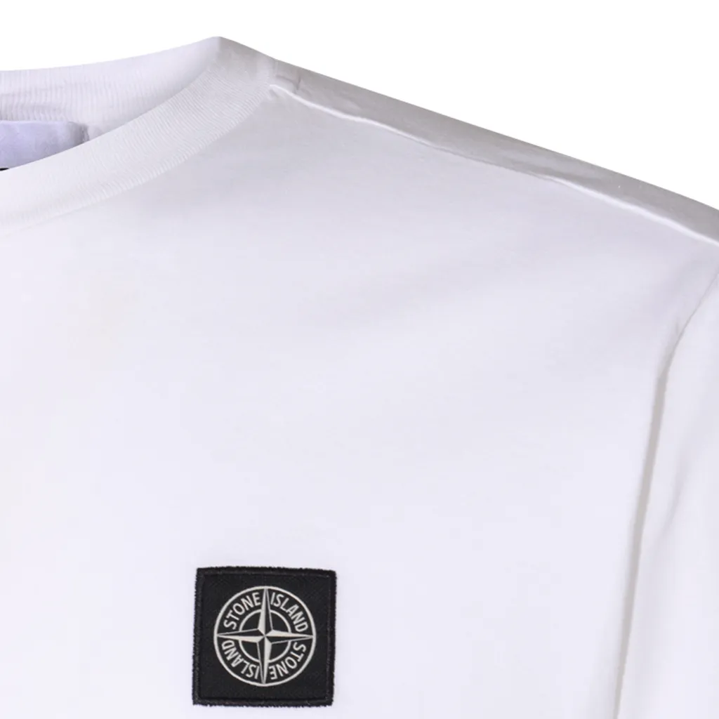 Stone Island Logo Patch Crewneck T-Shirt