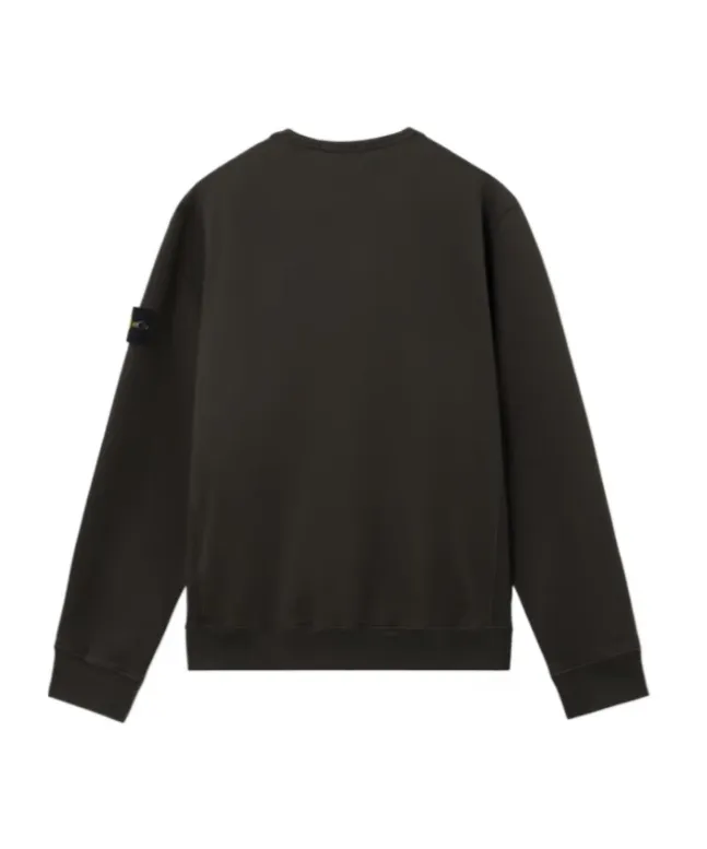 Stone Island Logo Patch Crewneck Sweatshirt