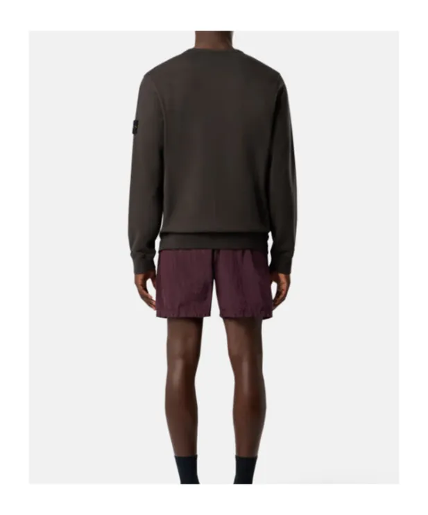 Stone Island Logo Patch Crewneck Sweatshirt