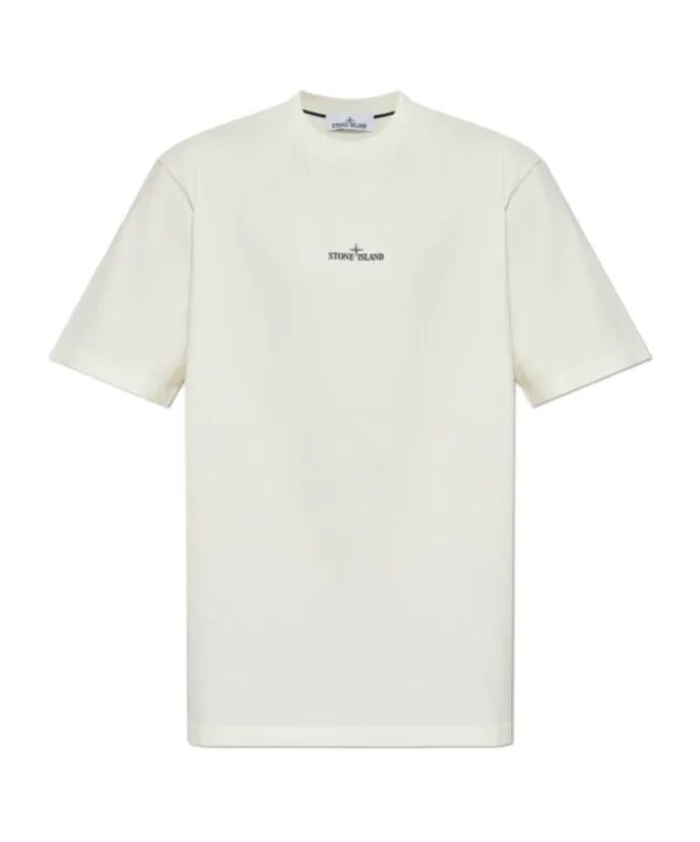 Stone Island Logo Printed T-Shirt