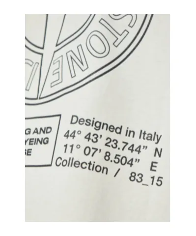 Stone Island Logo Printed T-Shirt