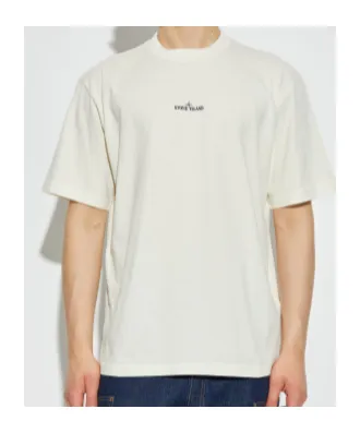Stone Island Logo Printed T-Shirt