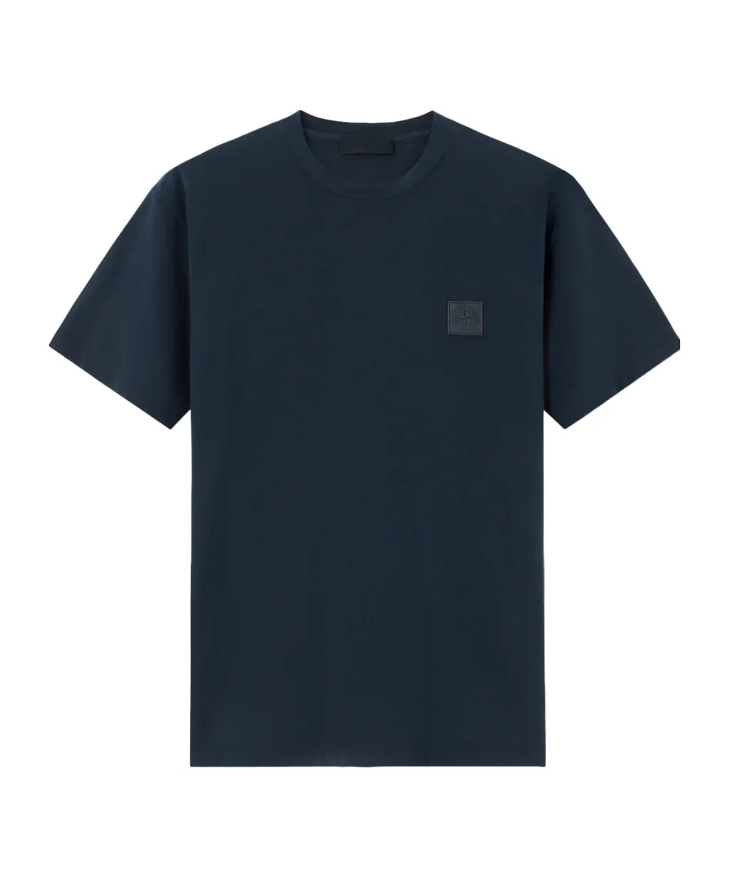 Stone Island Logo Patch Short-Sleeved T-Shirt
