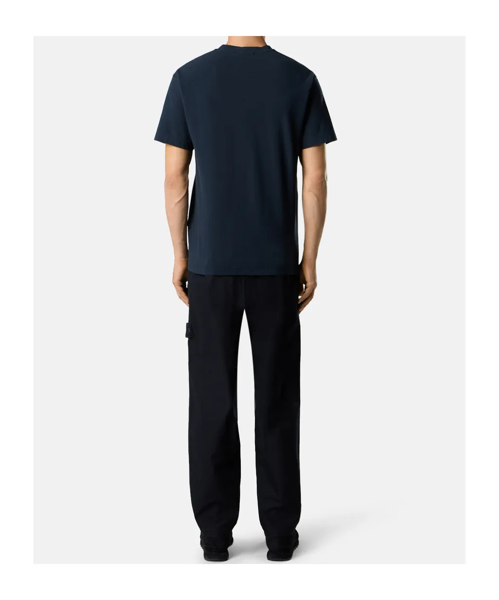Stone Island Logo Patch Short-Sleeved T-Shirt