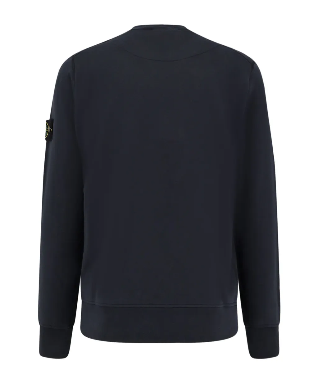 Stone Island Logo Patch Crewneck Sweatshirt