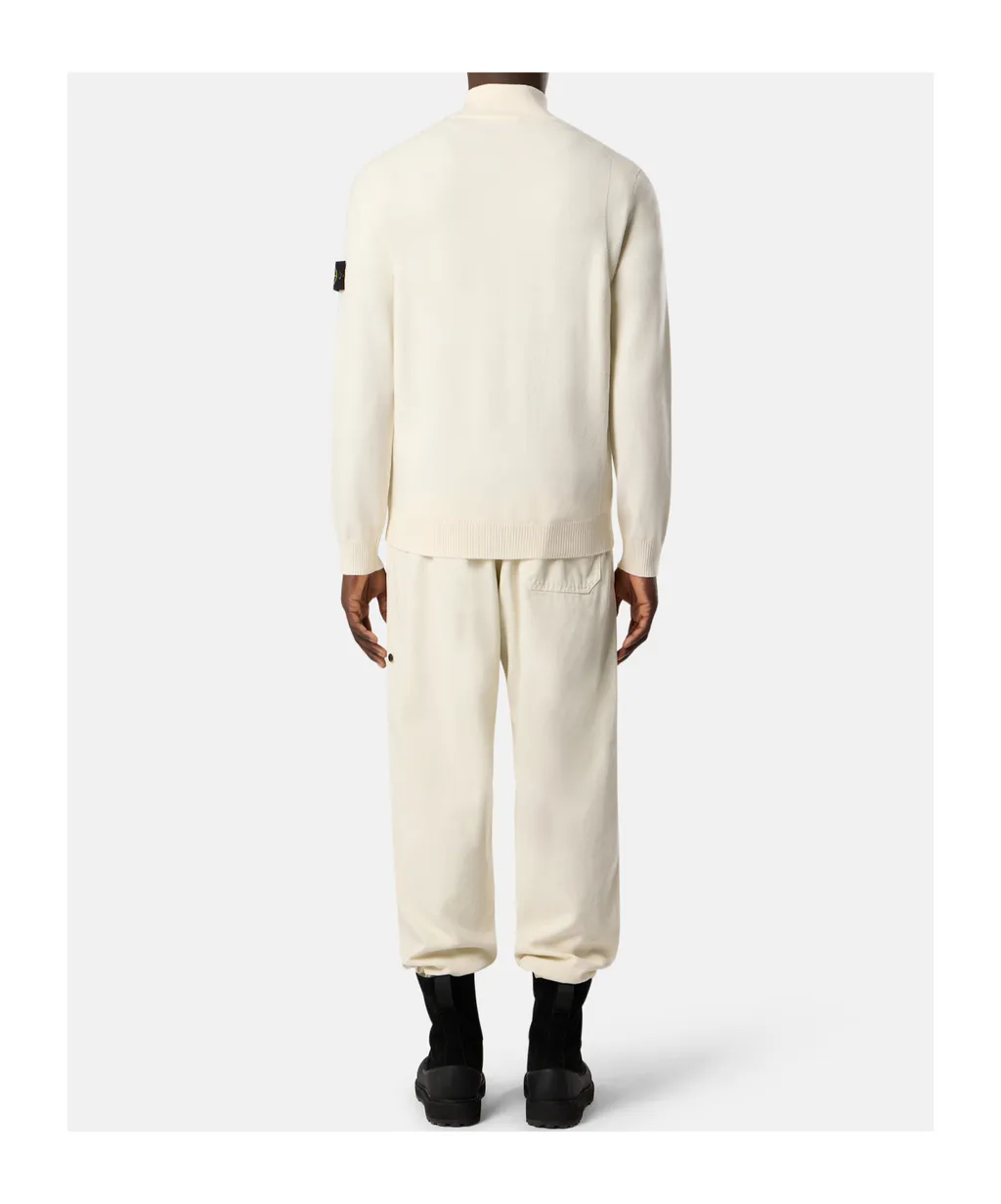 Stone Island Half-Button Knitted Jumper