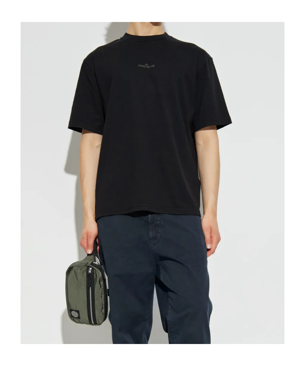 Stone Island Logo Printed T-Shirt