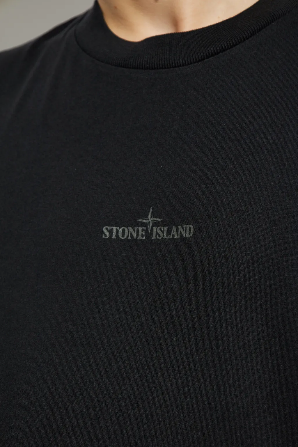 Stone Island Logo Printed T-Shirt