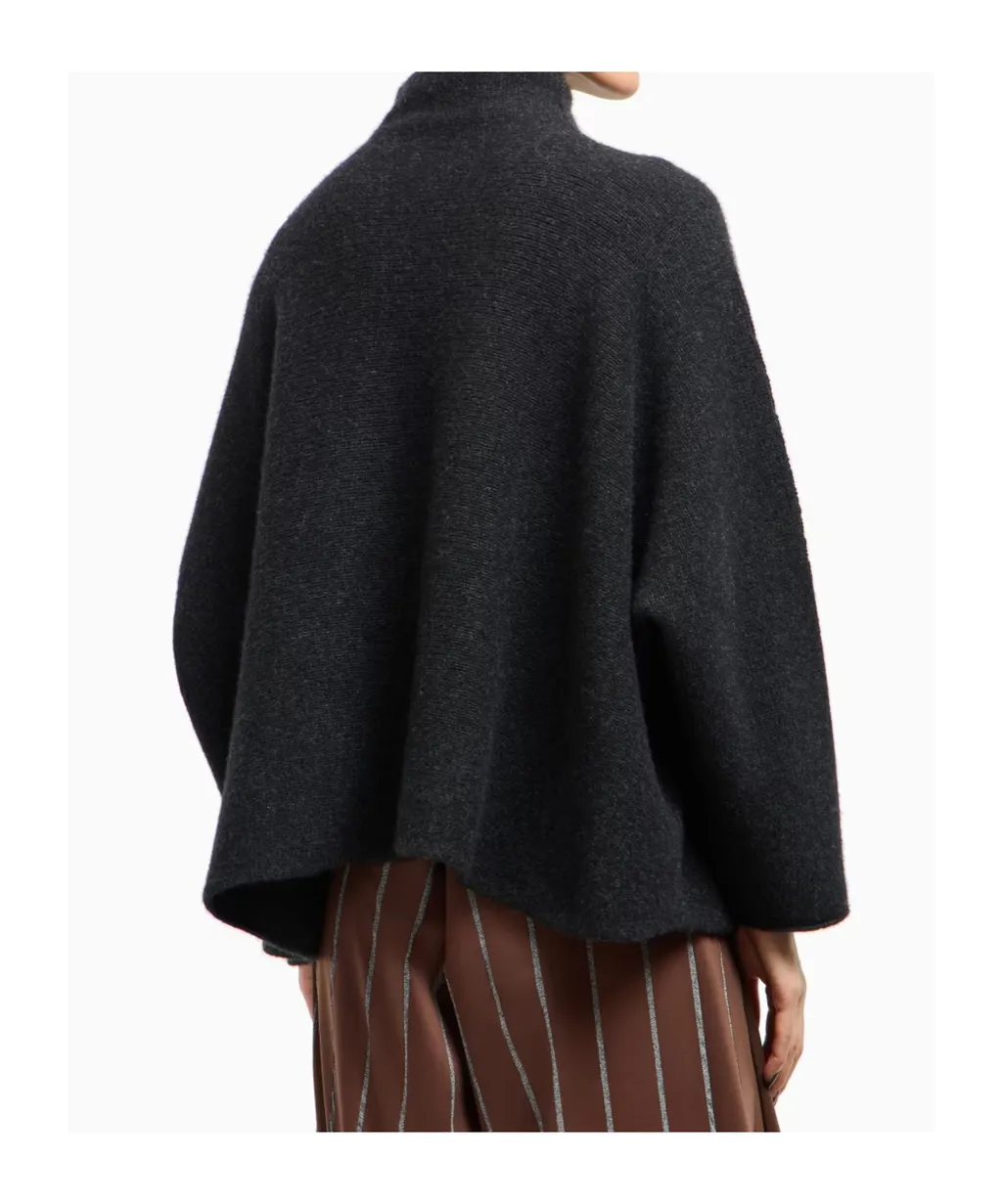 High-Neck Cashmere Sweater