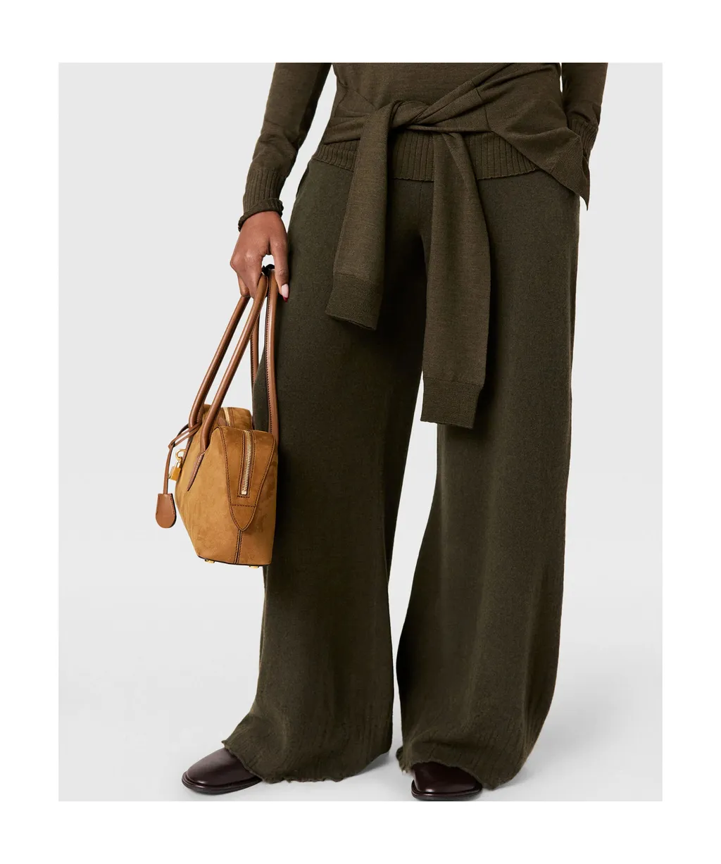 Stella Mccartney Knit Straight-Leg Trousers