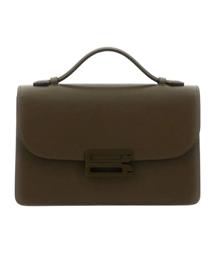 Victoria Beckham Logo Plaque Mini Shoulder Bag