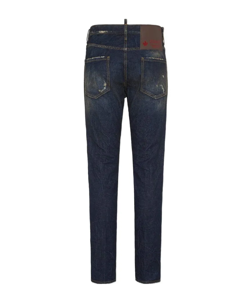 Dsquared2 Dark Desert Dust Wash Cool Guy Distressed Jeans