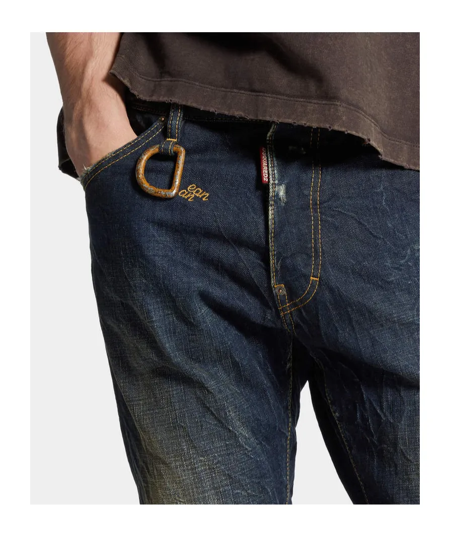 Dsquared2 Dark Desert Dust Wash Cool Guy Distressed Jeans