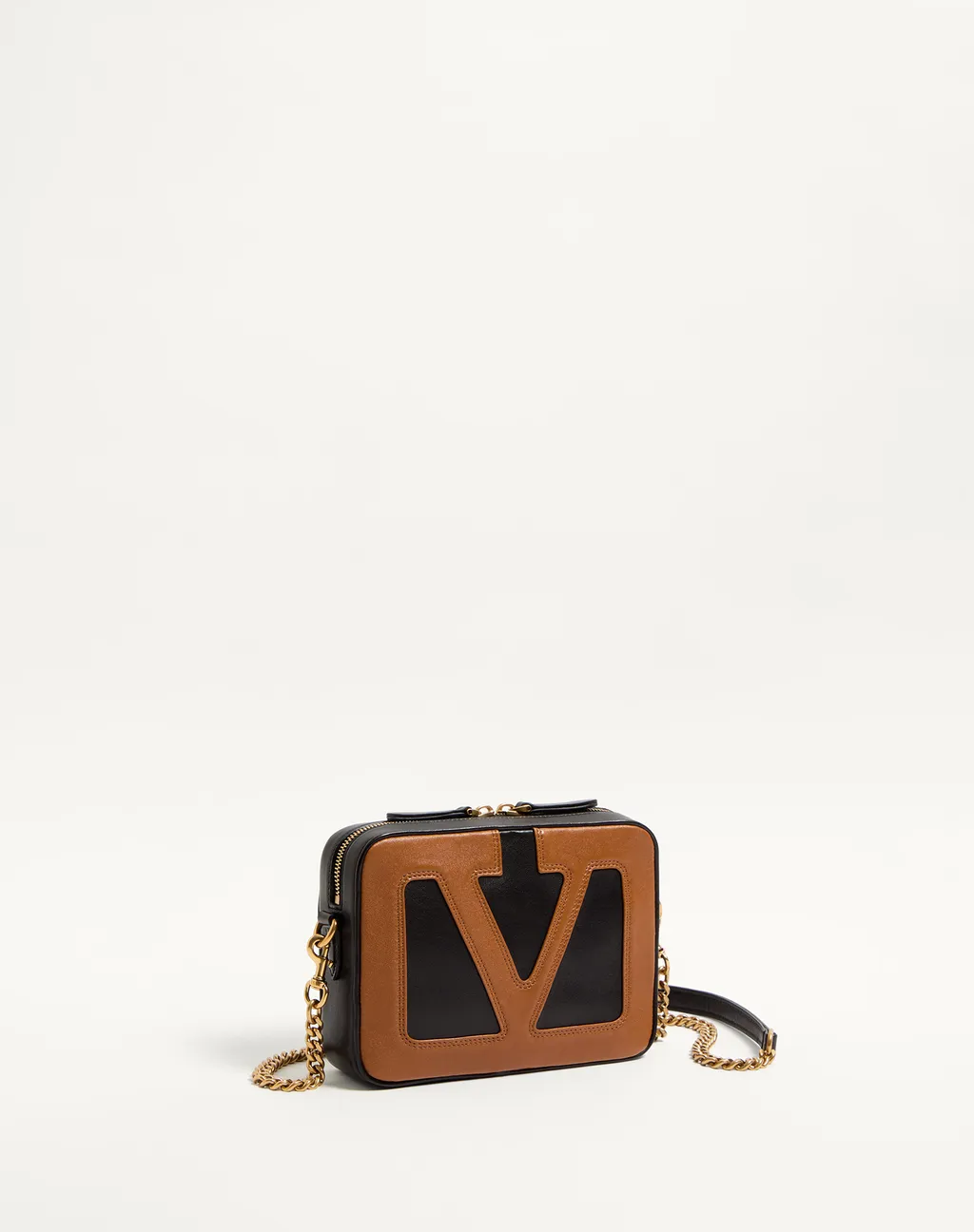 Valentino Viva Vlogo Signature Zip-Up Crossbody Bag