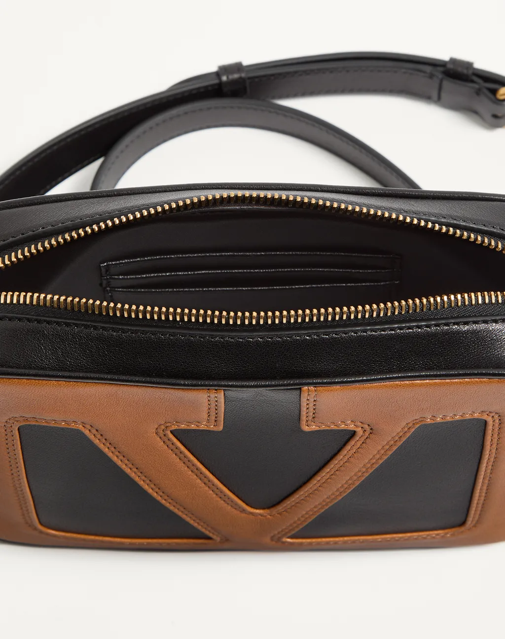 Valentino Viva Vlogo Signature Zip-Up Crossbody Bag