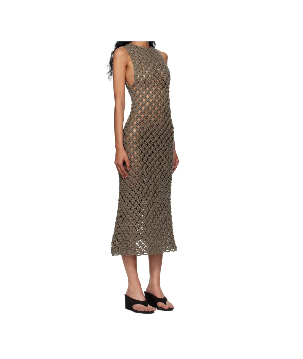 AlaÏA Hand Knotted Dress