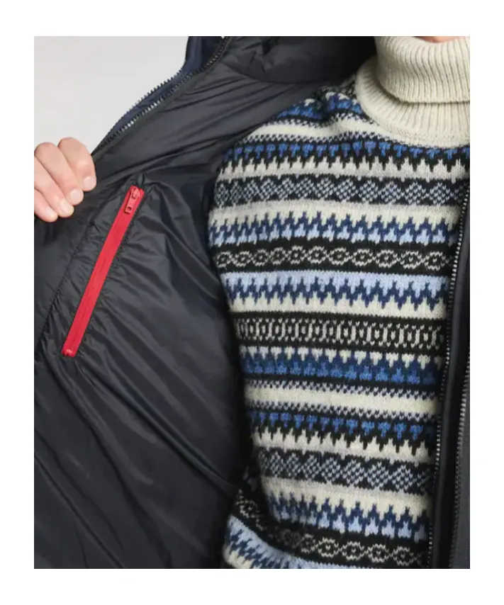 Fay Quilted Down Hooded Jacket