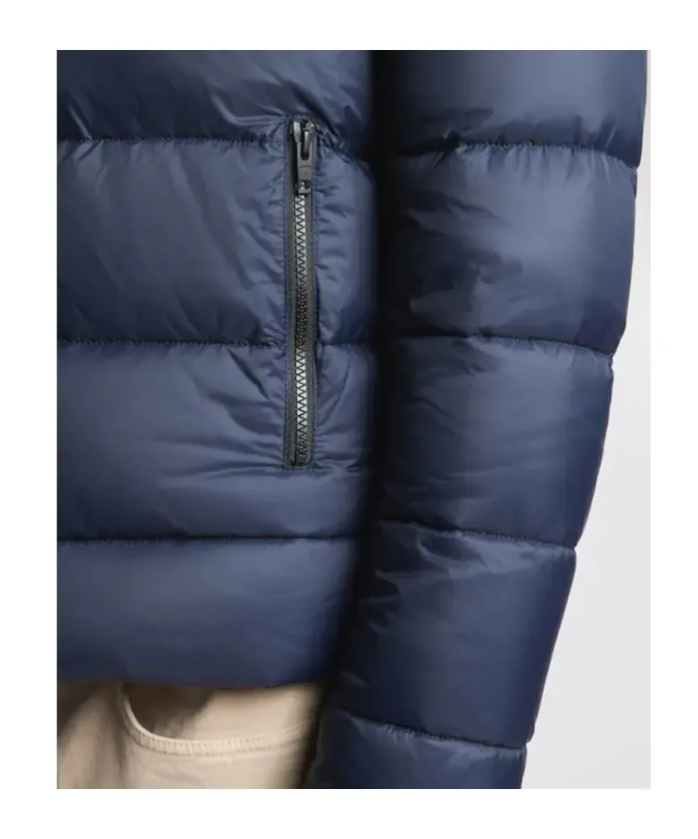 Fay Quilted Down Hooded Jacket