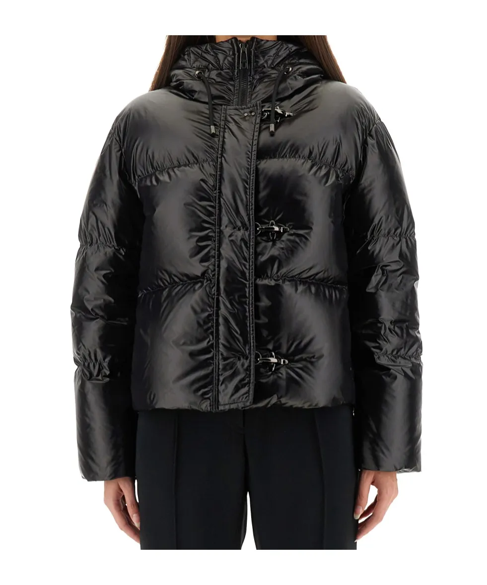 Fay Hooded Quilted Puffer Jacket