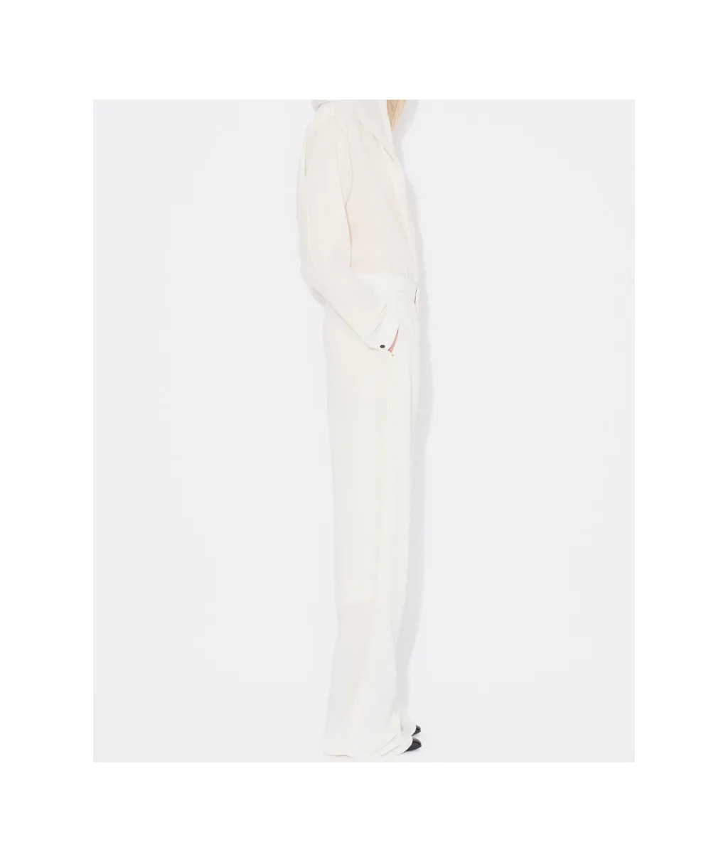 Side Pocket Wool Dress Pants
