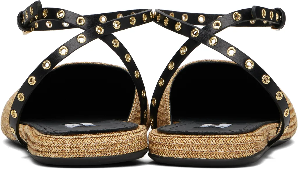 Paper Straw Ballet Flats