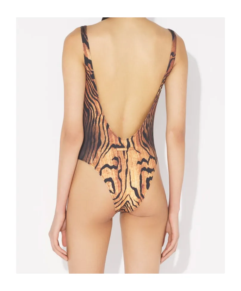 Jean Paul Gaultier High Cut One-Piece Swimsuit
