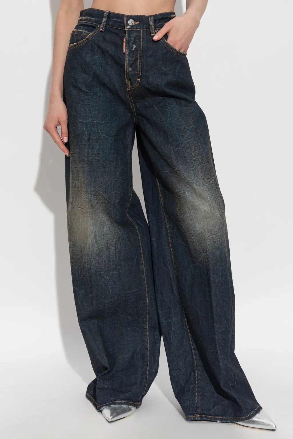 Dsquared2 Dark Desert Dust Wash Cool Girl Jeans