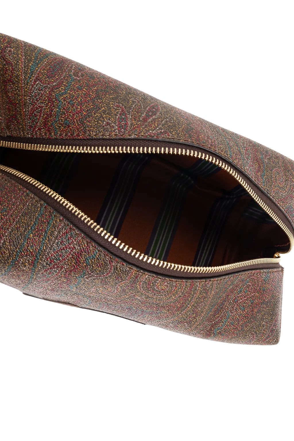 Embroidered-Logo Wash Bag