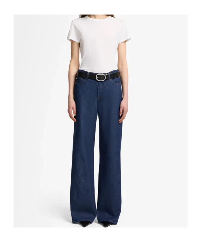 High-Waisted Wide-Leg Jeans