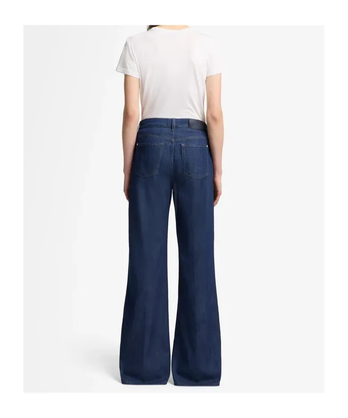 High-Waisted Wide-Leg Jeans