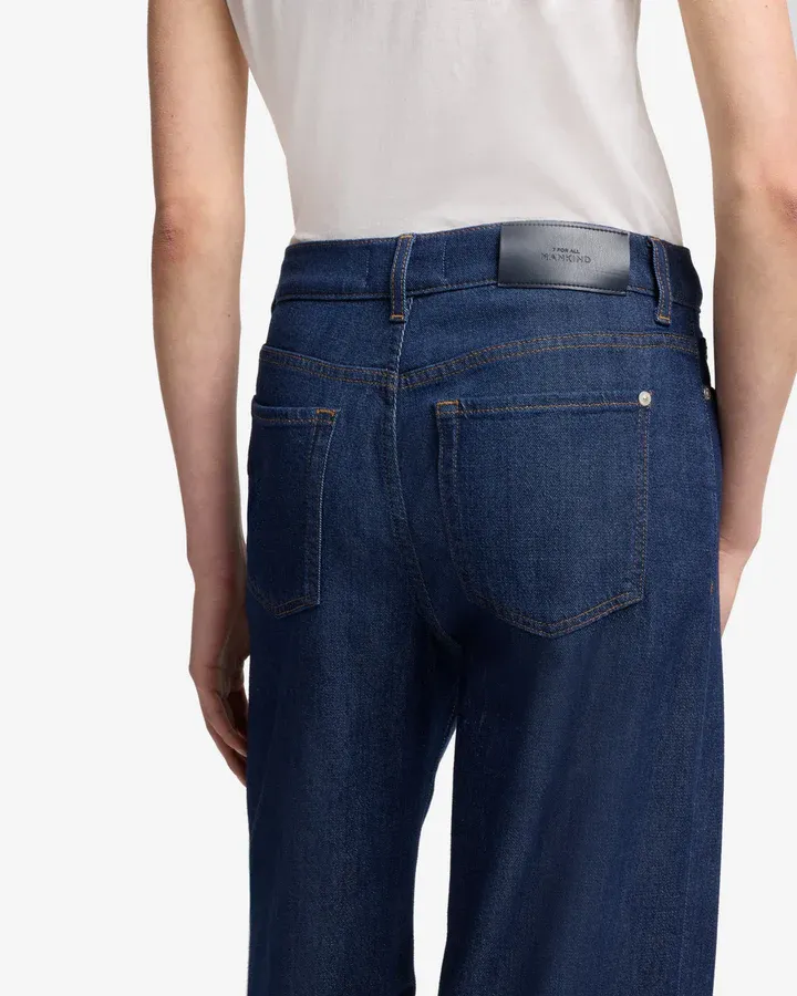 High-Waisted Wide-Leg Jeans