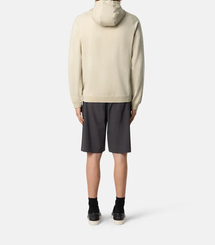 Compass-Motif Hoodie