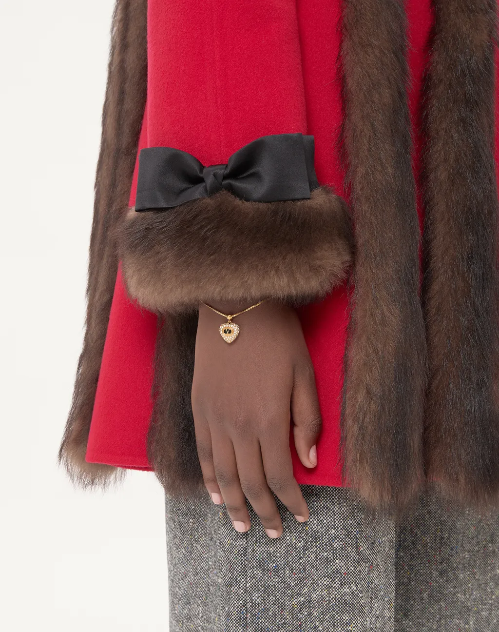 Valentino Coeur Royal Embellished Bracelet