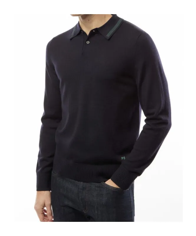 Merino Wool Polo Shirt