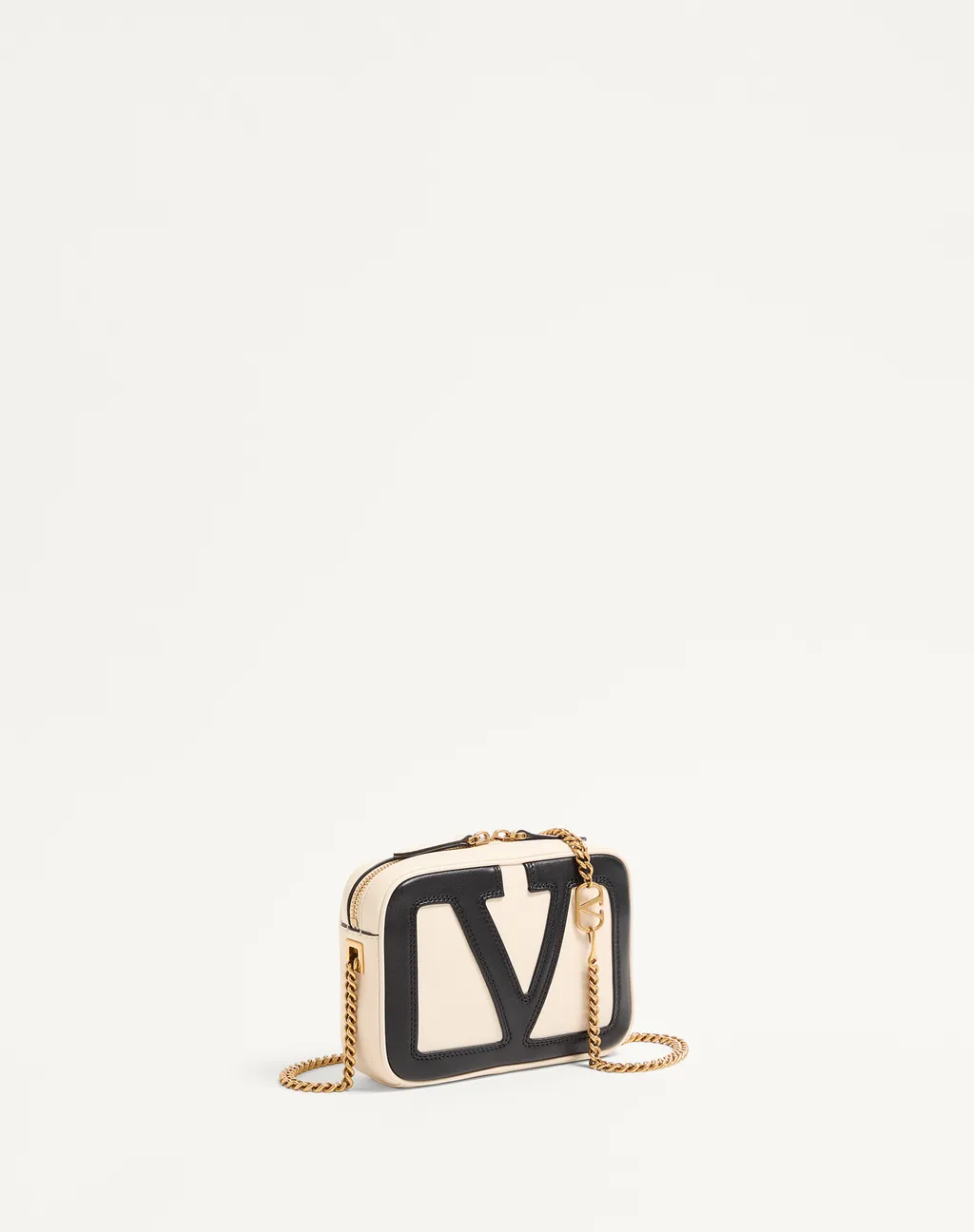 Valentino Vlogo Patch Zip-Up Crpssbody Bag