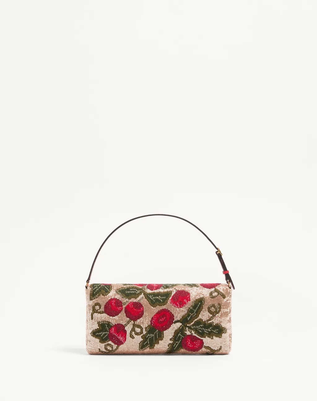 Valentino Garavani Devain Embroidered Small Shoulder Bag