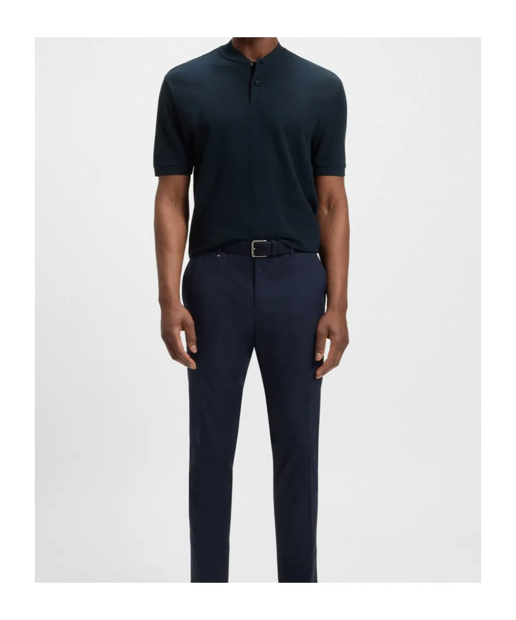 Boss Hugo Boss Collarless Polo Shirt