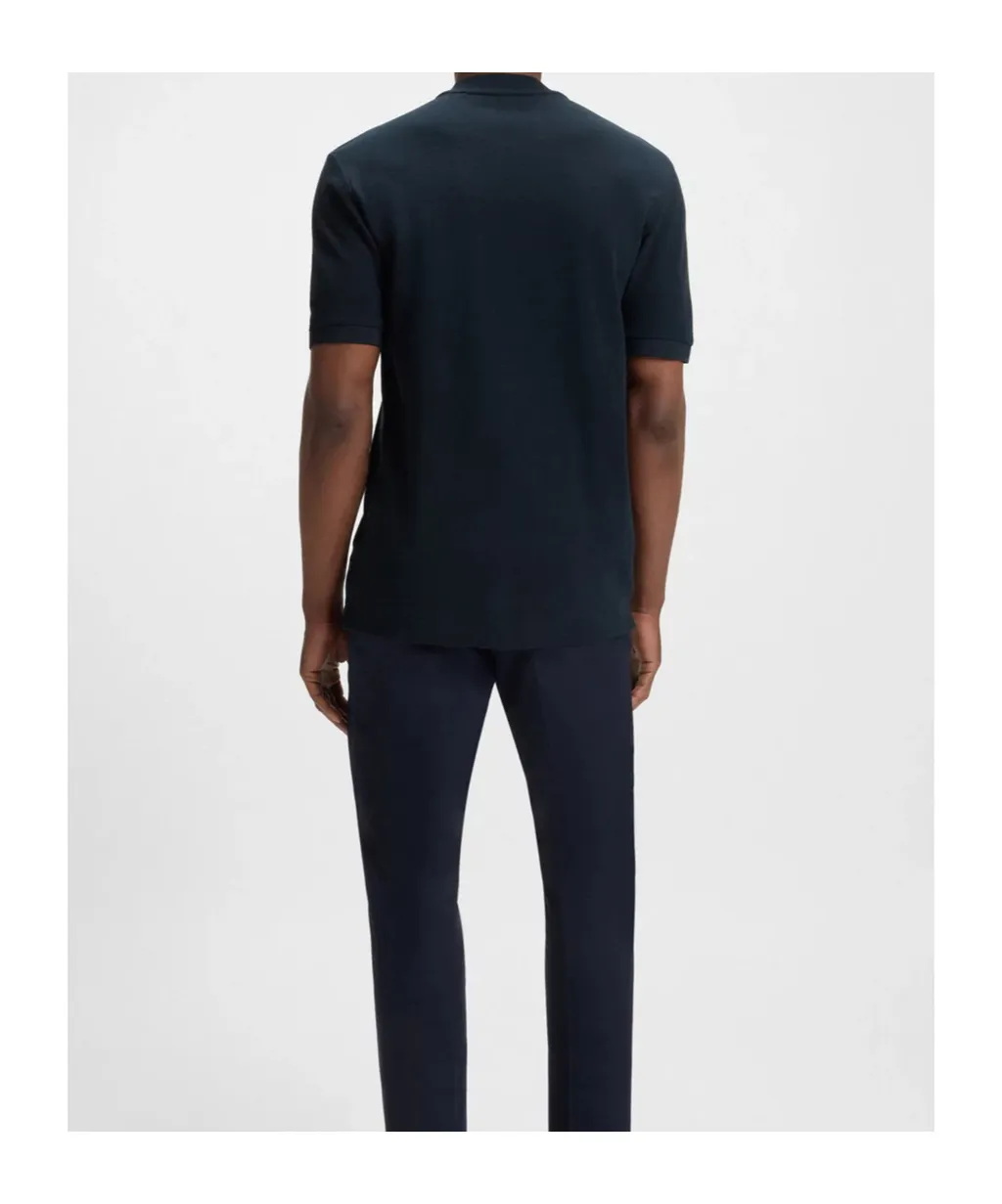 Boss Hugo Boss Collarless Polo Shirt