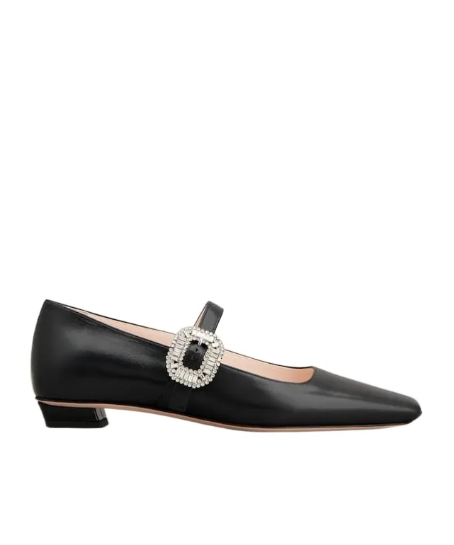 Roger Vivier Belle Vivier Mary Janes Flat Shoes