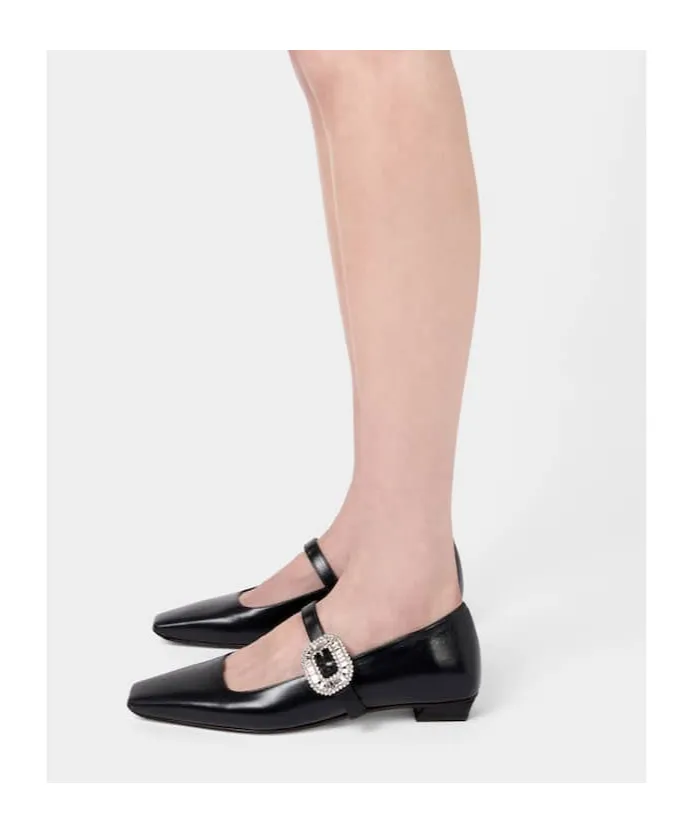 Roger Vivier Belle Vivier Mary Janes Flat Shoes