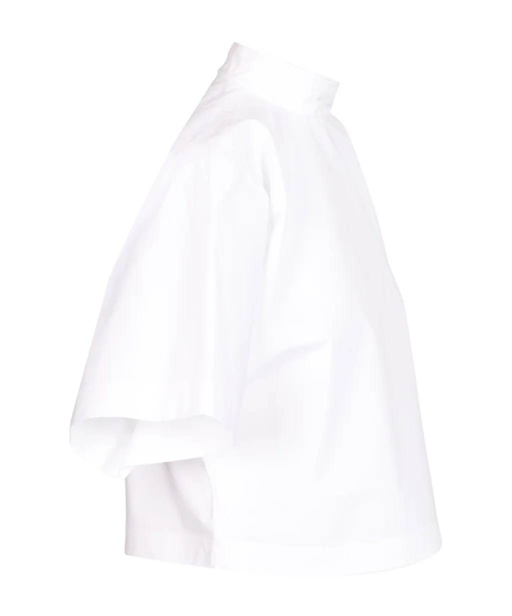 AlaÏA Short Sleeve Cropped Top