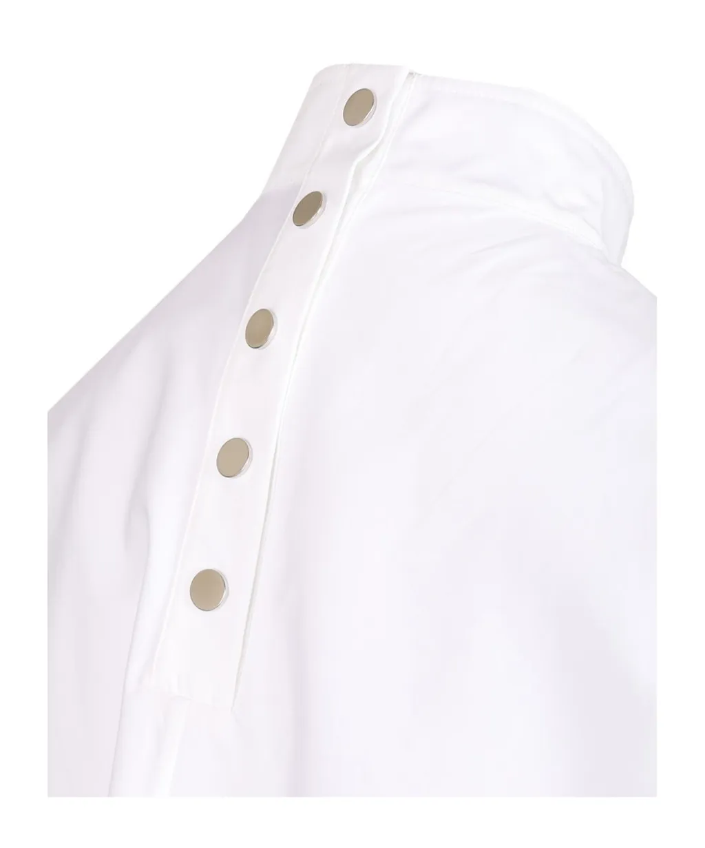 AlaÏA Short Sleeve Cropped Top