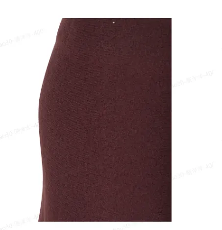 Back-Zip Midi Skirt