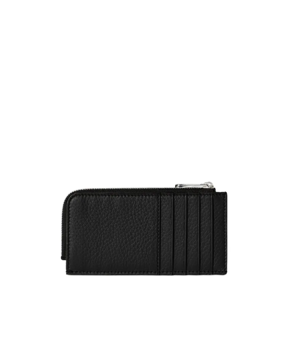 Zip Card Case With Logo