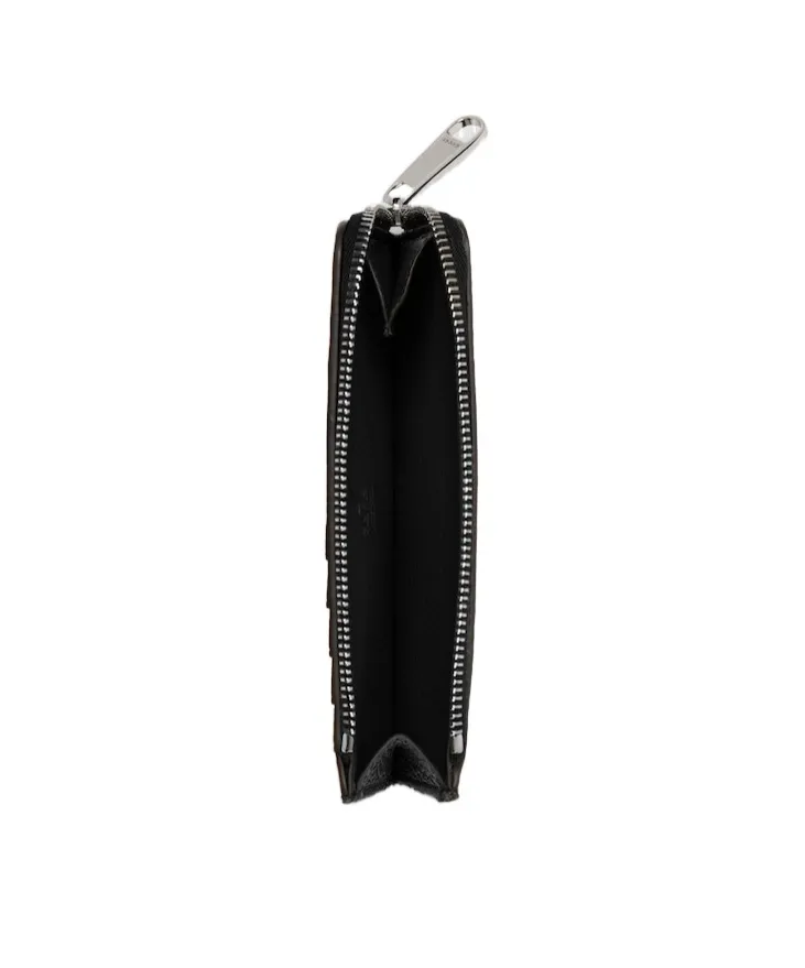 Zip Card Case With Logo