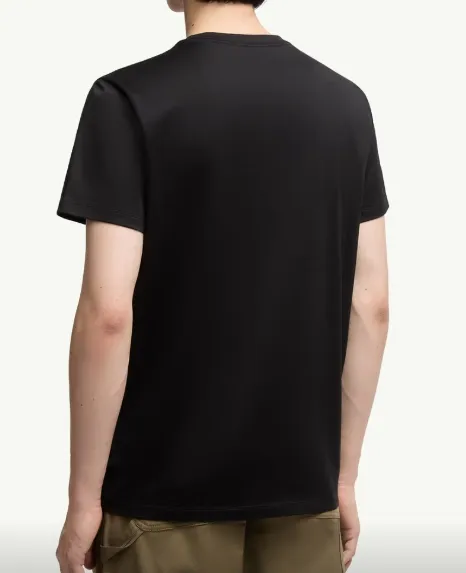Moncler Logo Embroidered Crewneck T-Shirt