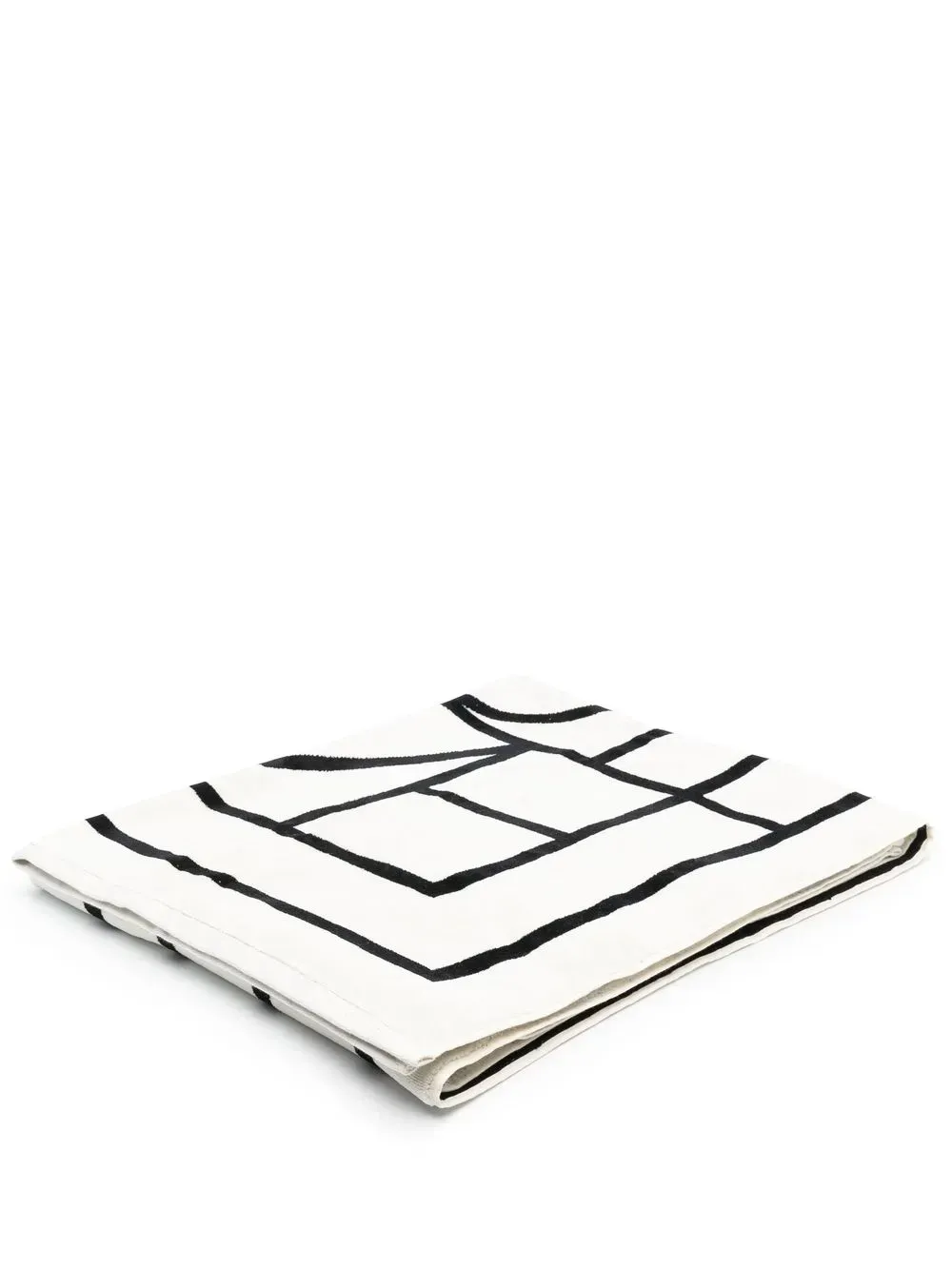 TotÊMe Monogram Jacquard Beach Towel