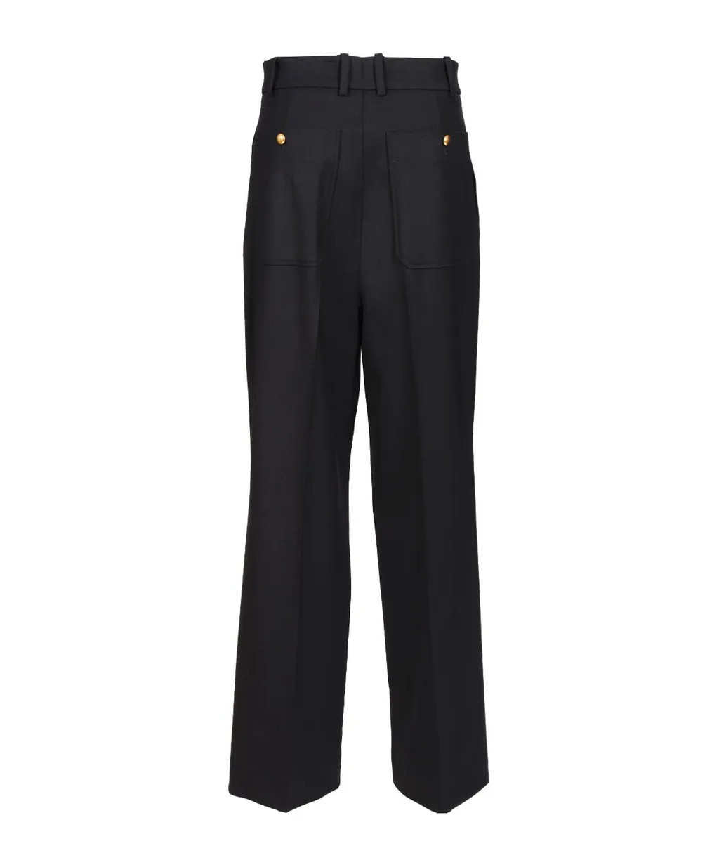 Wide-Leg Trousers